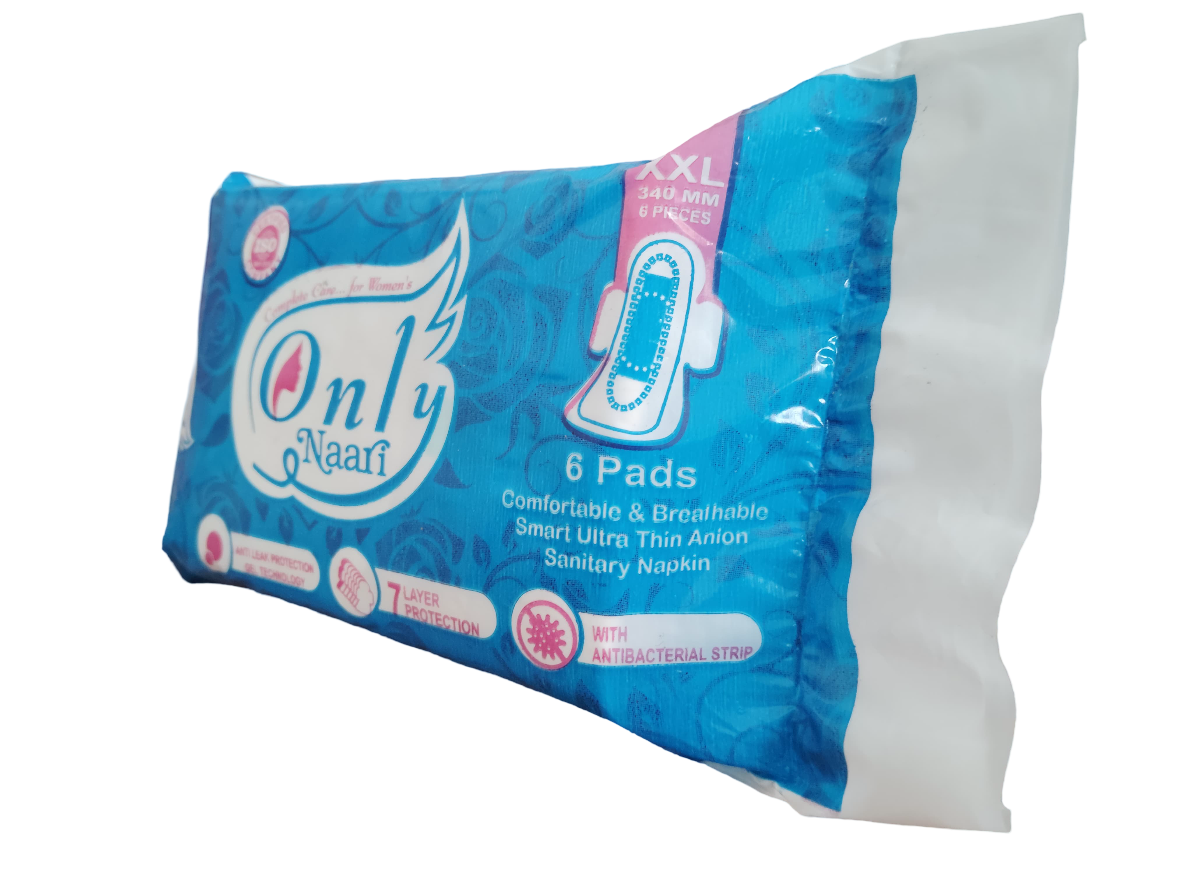 Ultra Thin Anion Sanitary Pads | 1 Pack- (6 Pads- XXL Size (340 MM) - Image 5